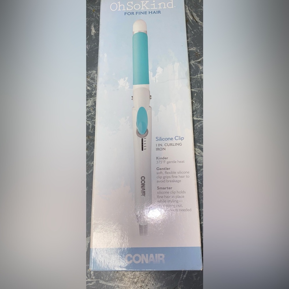 Conair oh so kind curling iron for fine hair !!NEW!!